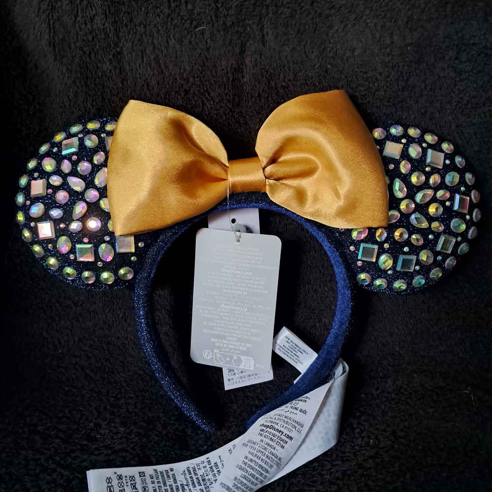 Disneyworld 50th Beaded Minnie Ears